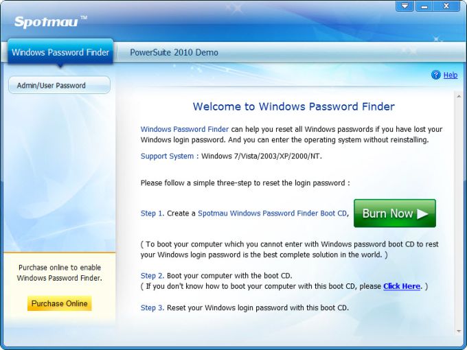 windows 7 password geeker